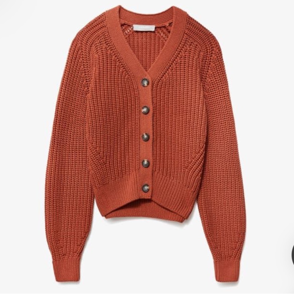 Everlane Cotton Cardigan Small